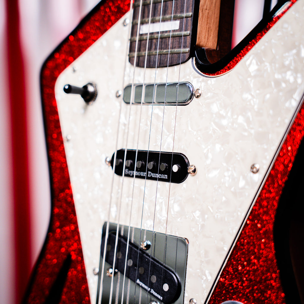 Maverick Red Glitter