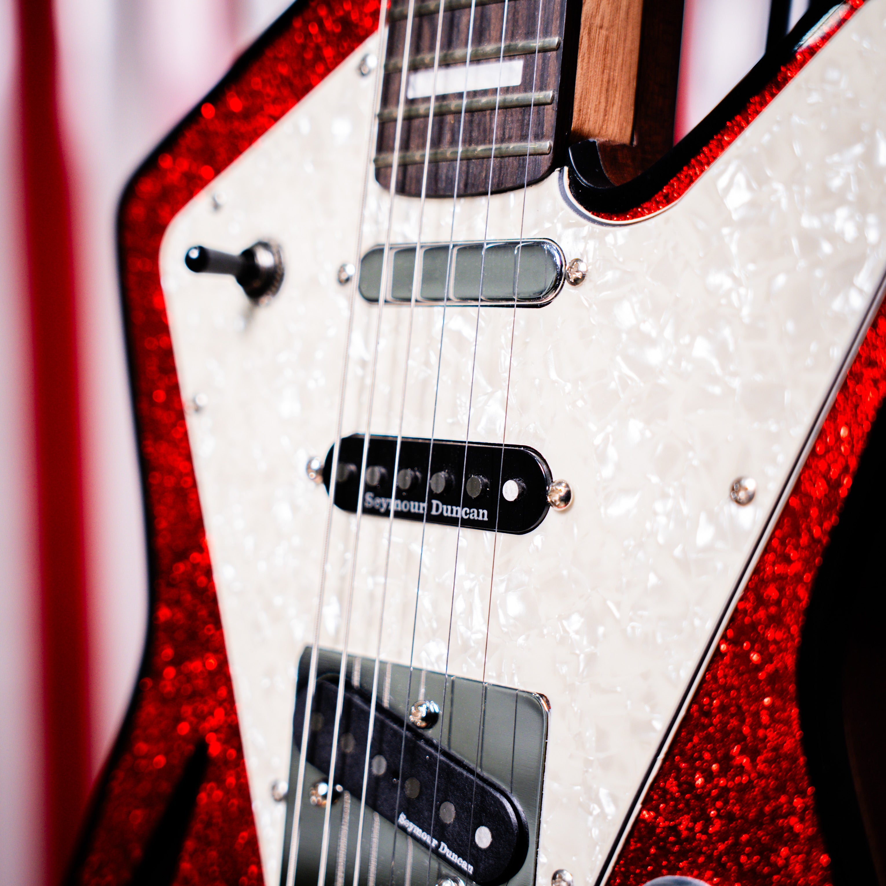 Maverick Red Glitter