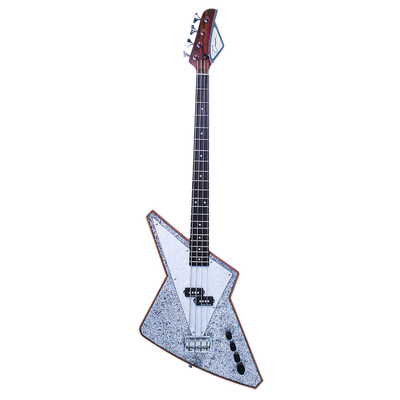 Voltage Bass Silver Glitter